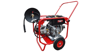 Hurricane Diesel Hose Reel Pressure Washer